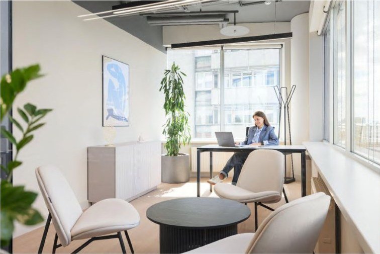 Private office — Northern lights